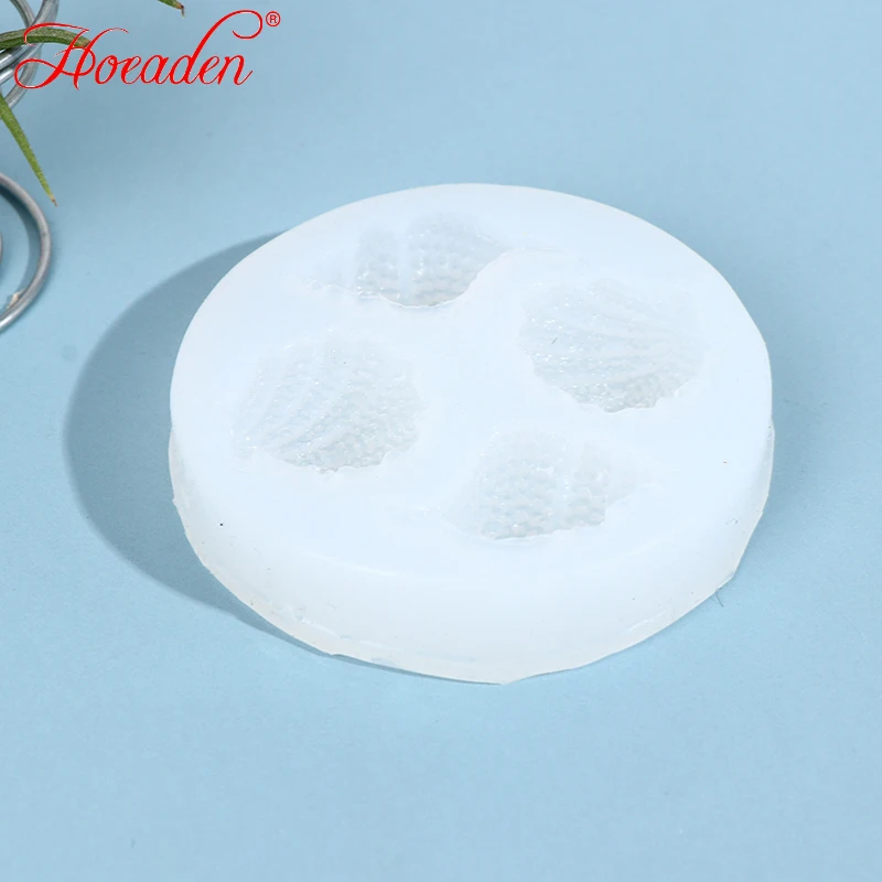 

1PC Multi-faceted Shell Conch Silicone Abrasive Simulation Shell Crafts Mold NewAA
