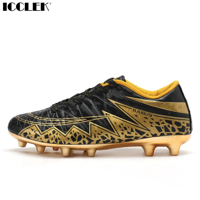 

Football Boots Sneakers Low Cut for Childrens Futsal Sports Professional Soccer Cleats Field Society Male Adult Grass Training