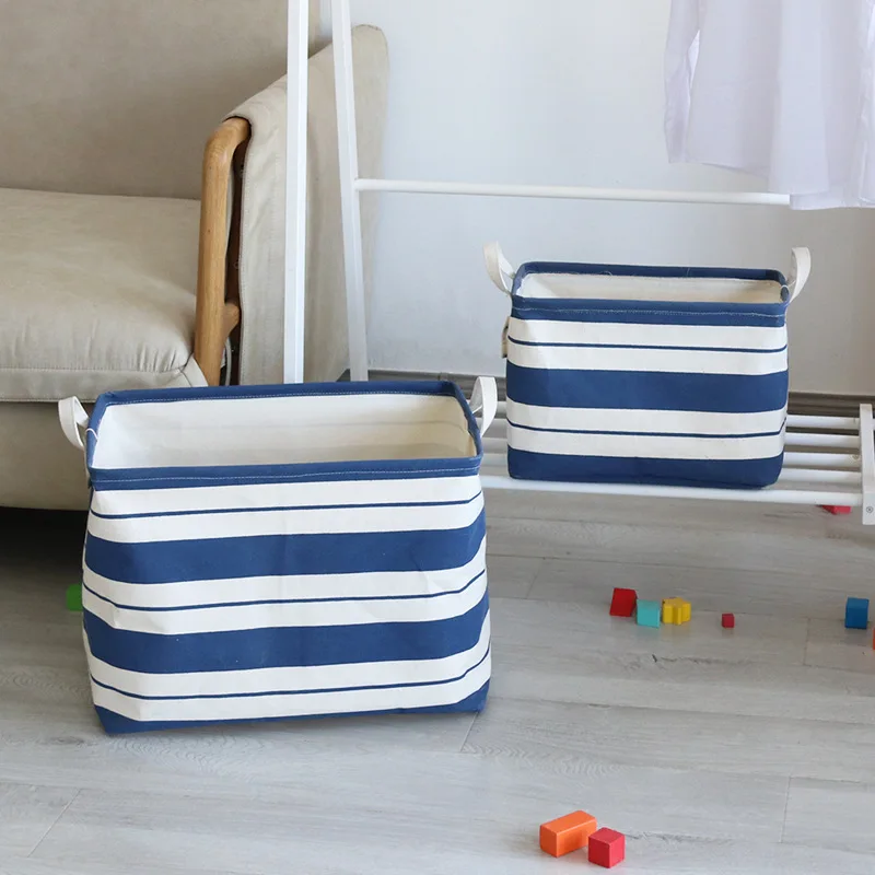 

Foldable Storage Bin Set of 3,Sturdy Fabric Storage Basket with Handles for Organizing Shelf Nursery Home Closet