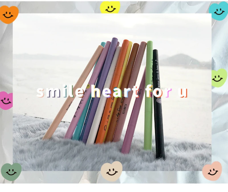 

Multi-color Eyeliner Pencil Waterproof Sweat-proof Long-lasting Natural Not Easy To Smudge No Blooming Optional Eye Makeup TSLM1