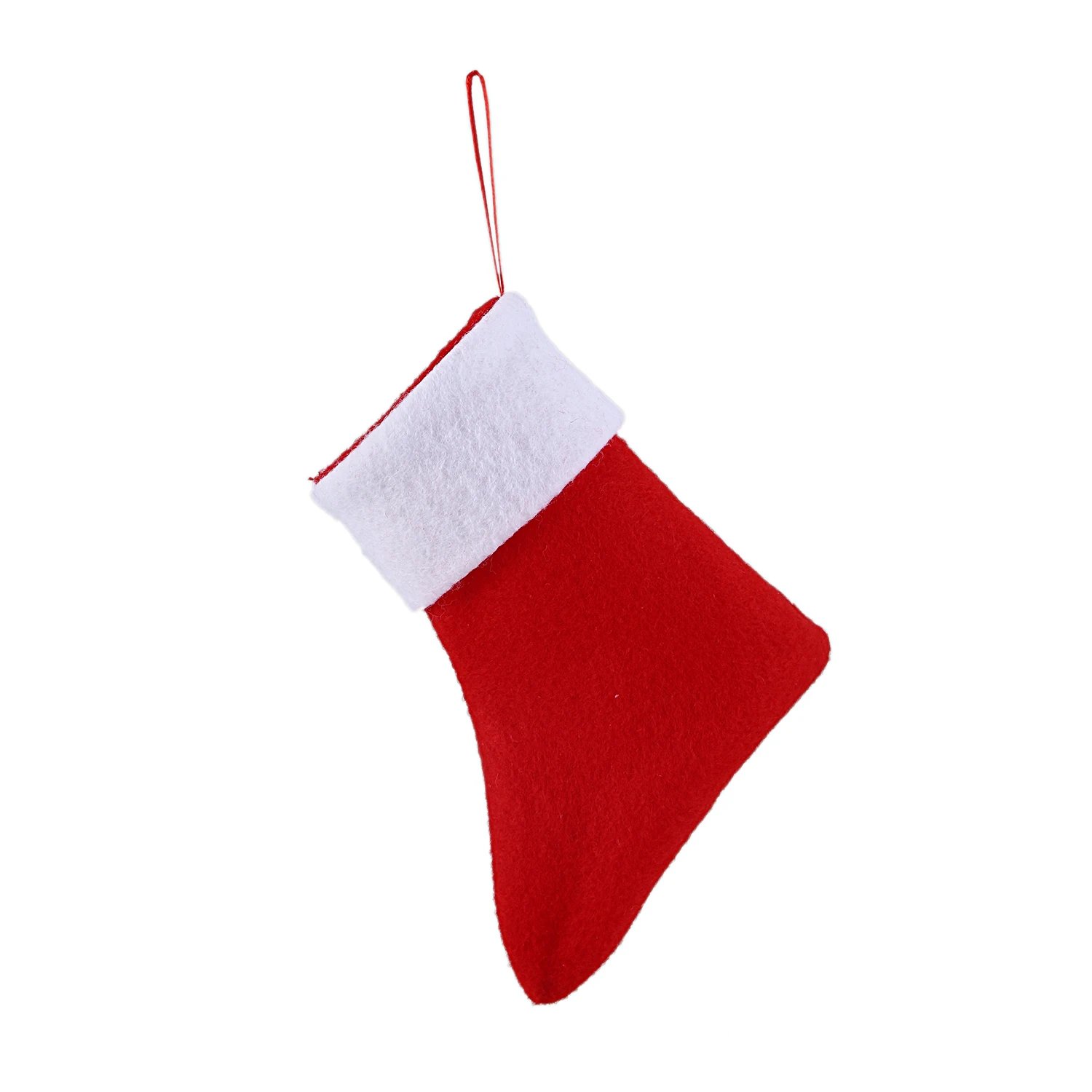 1 шт. Рождественский носок форма сумка для посуды конфеты подарочные сумки милый