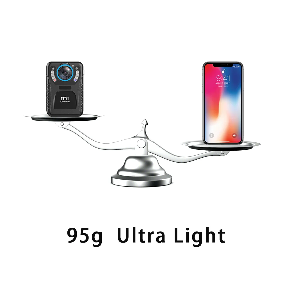 Видеорегистратор CammPro C3 1296P FHD ИК 128 ГБ полицейская видеокамера с объективом 140