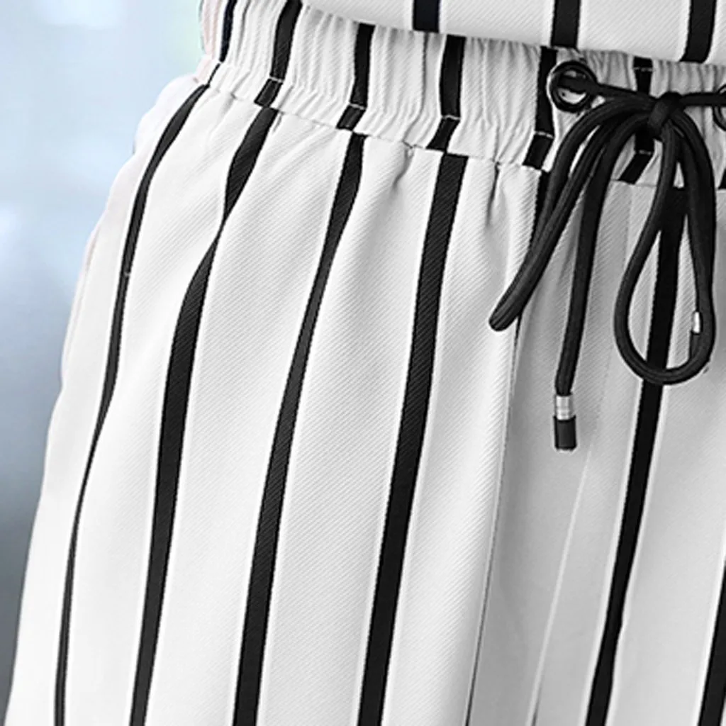 Женский спортивный костюм в полоску Модная элегантная офисная блузка с длинными