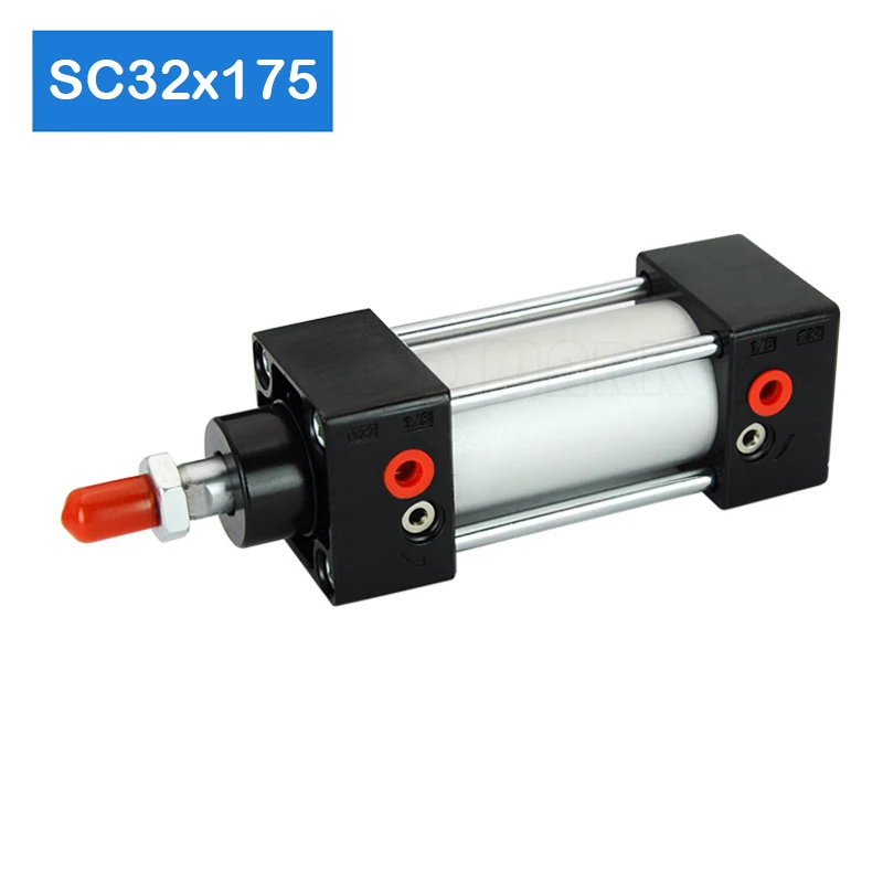 

Factory hot saleSC32X175 Bore 32mm Stroke 175mm Aluminum Alloy air piston cylinder telescopic high pressure cylinder
