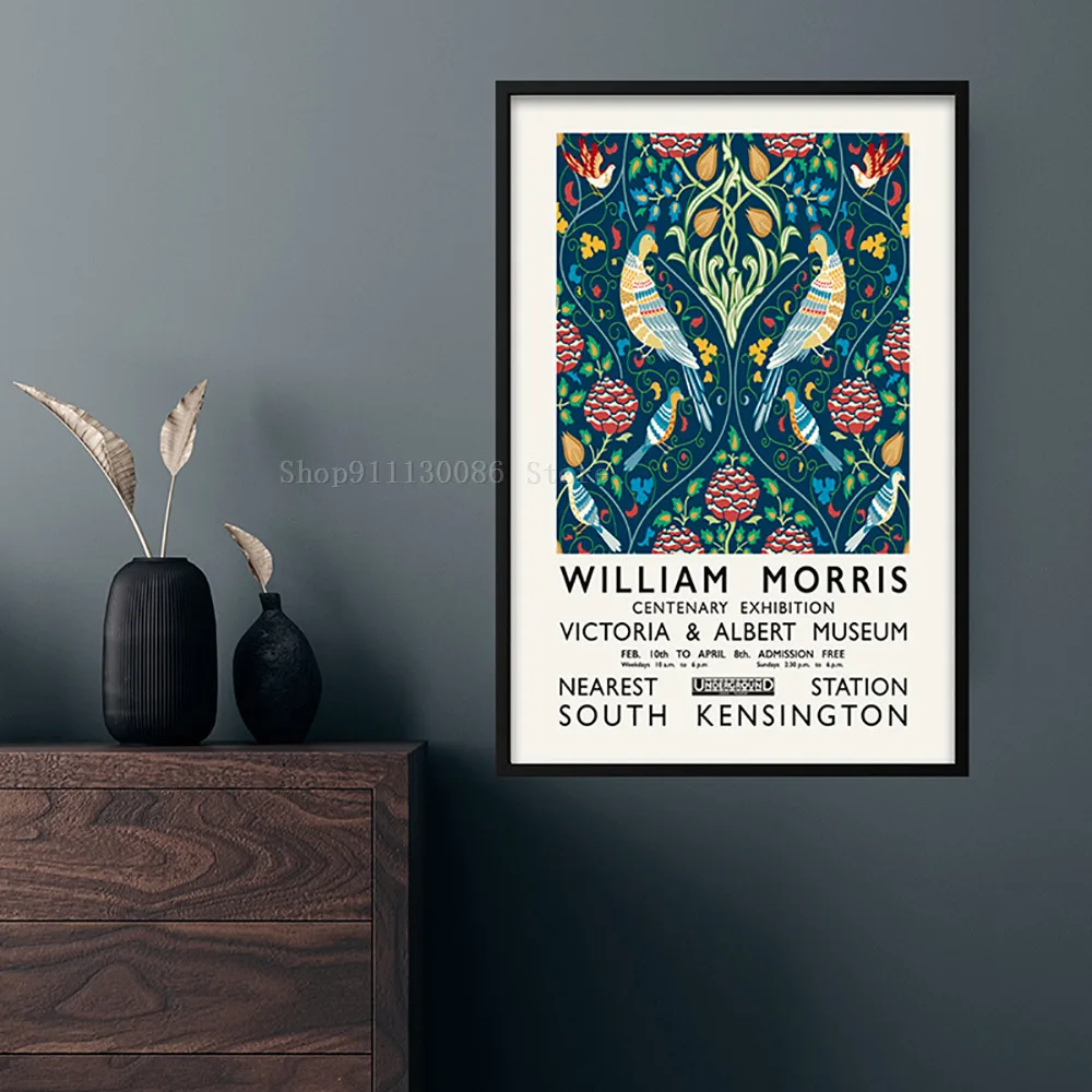 5D DIY алмазная живопись Уильям Моррис выставка Ретро Алмазная мозаика абстрактное