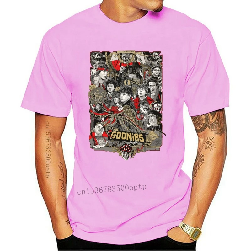 

Новинка 2021, Забавные футболки, постер фильма «гооны», художественная футболка для мужчин