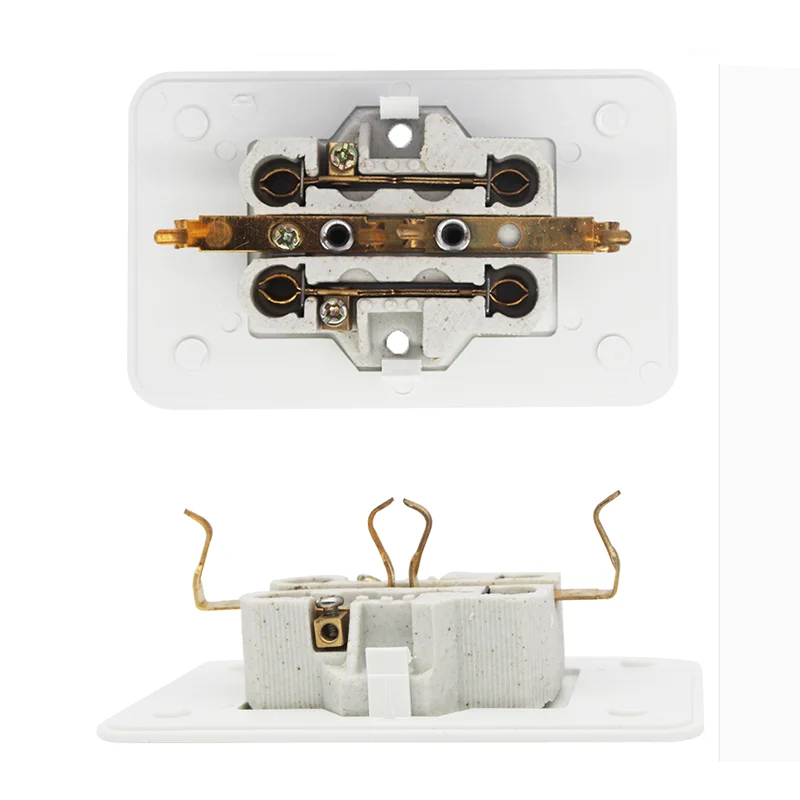Розетка настенная с 2 розетками 16 А 250 В|Электрические розетки| |