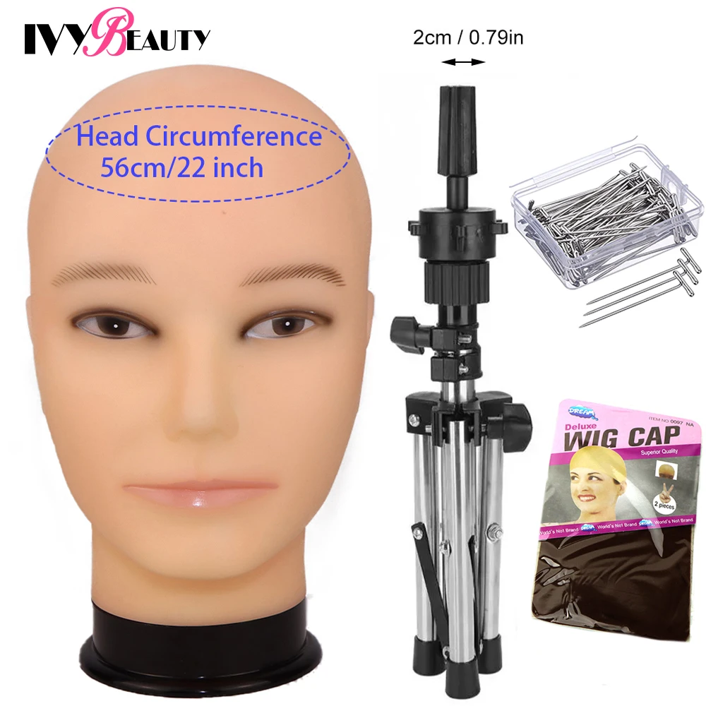 Голова манекена лысой Мужская голова парика стойка профессиональная