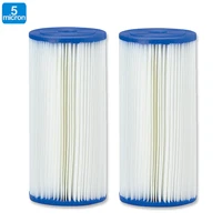 coronwater 4 5 pleated polyster water filter cartridge 5 micron for sediment water filtration ppl5 10bb