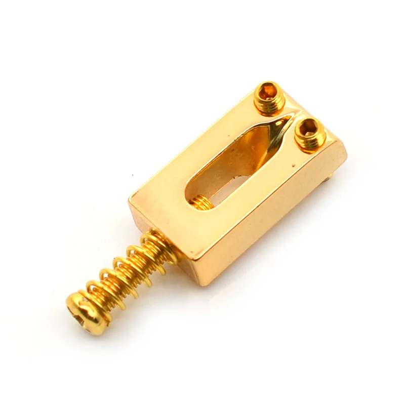 6Pcs Black/Gold/Chrome Rectangular Flat Guitar Bridge Tremolo Trem Saddles Part for Electric Telecaster Strat Guitars Accs | Спорт и