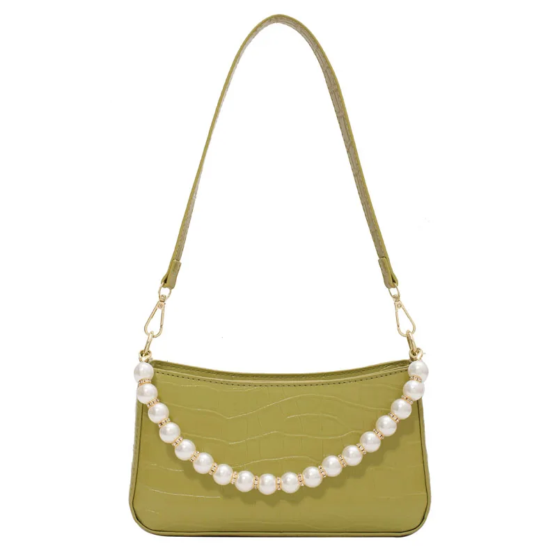 

Vintage Single Shoulder Bags For Women Leather Retro French Handbag Minimalist Ladys Shoulder Purse Fashion Crossbody Bag