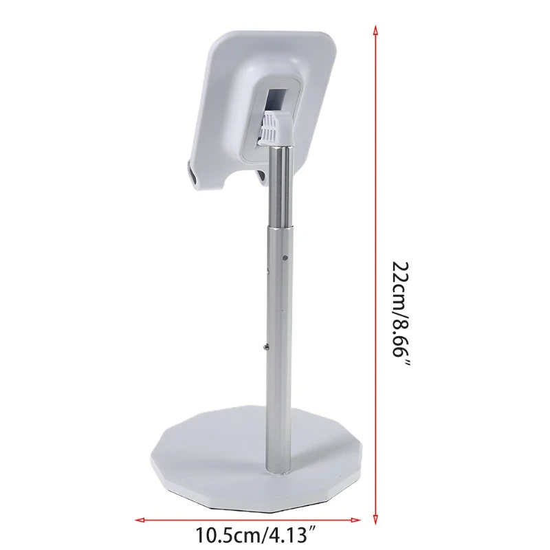 

KX4A 10.5x22cm Cellphone Holder Adjustable Telescopic Desktop Phone for Desk Bed Kitchen for All Phone Black /White
