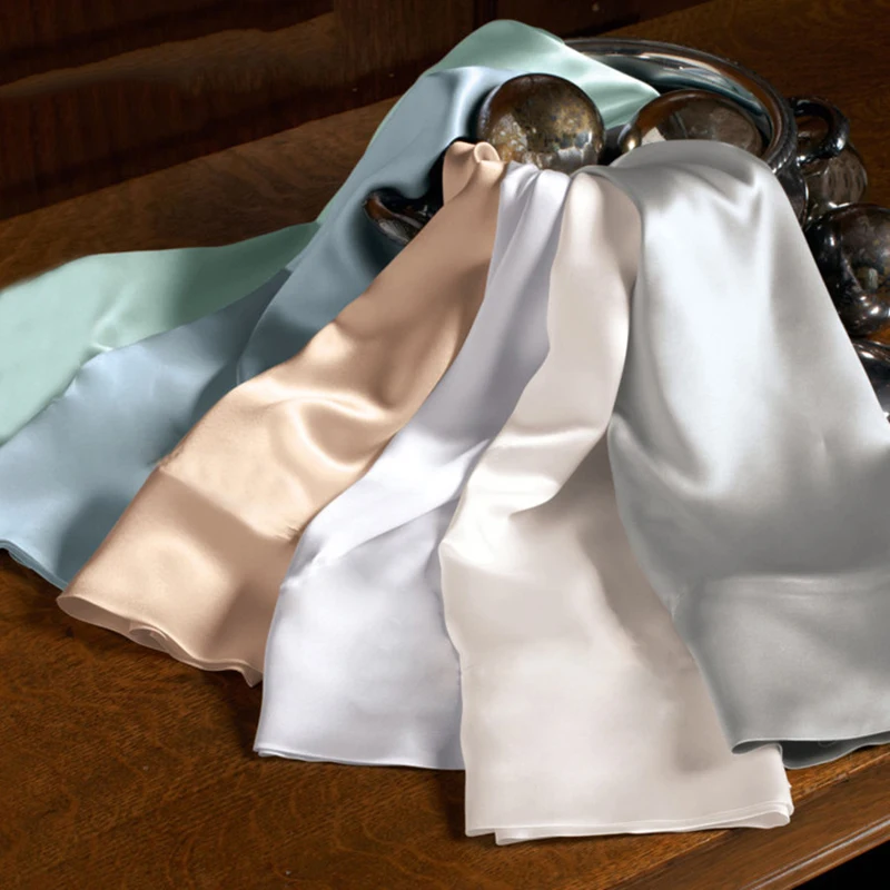 

100% Pure Mulberry Silk Pillowcase 19 Momme Pillow Case Cover Zipper 36 x 51/51 x 66/51x76 Solid Color Luxury Silk Pillowcase