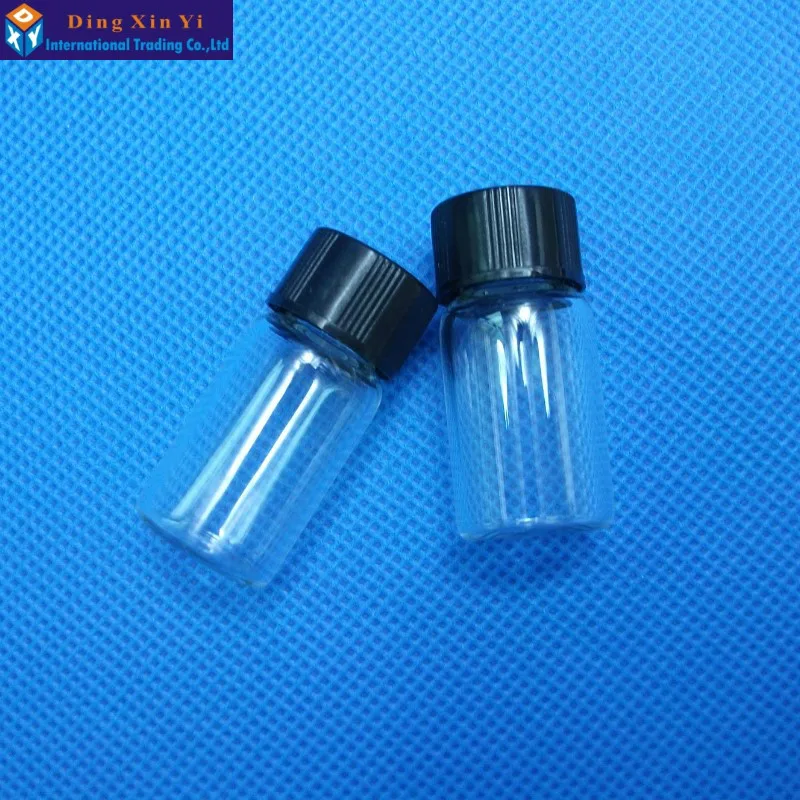 Стеклянные Мини флаконы для образцов 50 шт./лот 3 мл прозрачная стеклянная бутылка