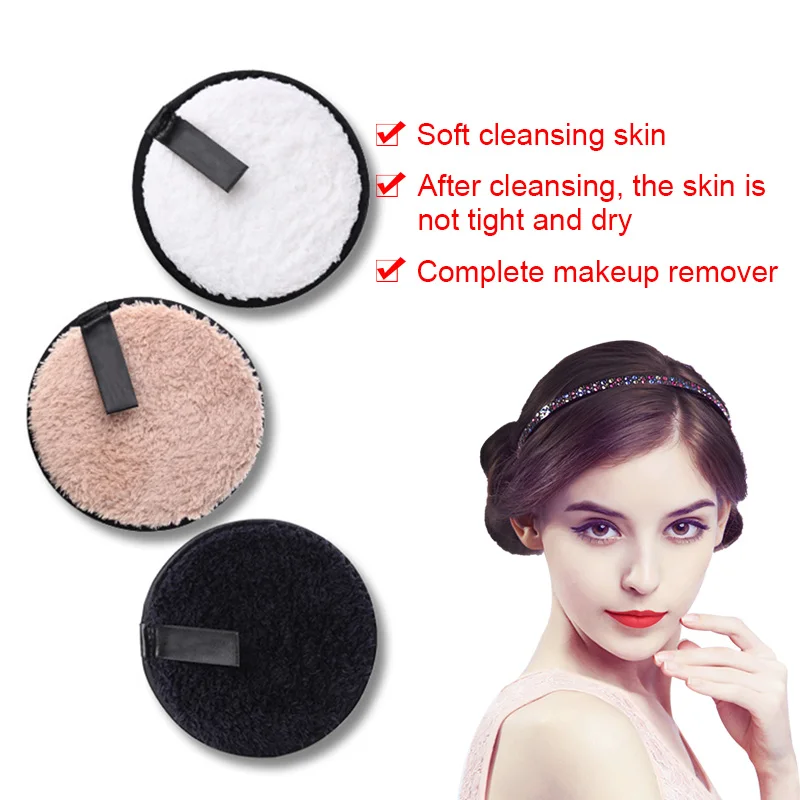 Новинка 3 шт. волшебные губки для глубокой очистки макияжа мягкие волоконные