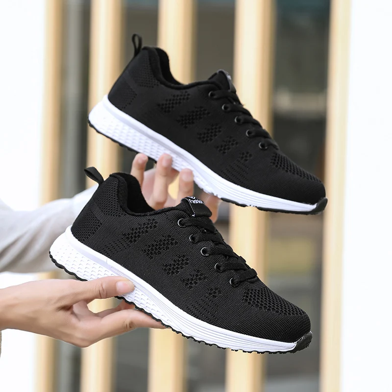 Tenis feminino/Новинка года; женская спортивная обувь из дышащей сетки; Женская теннисная обувь; женские кроссовки для фитнеса