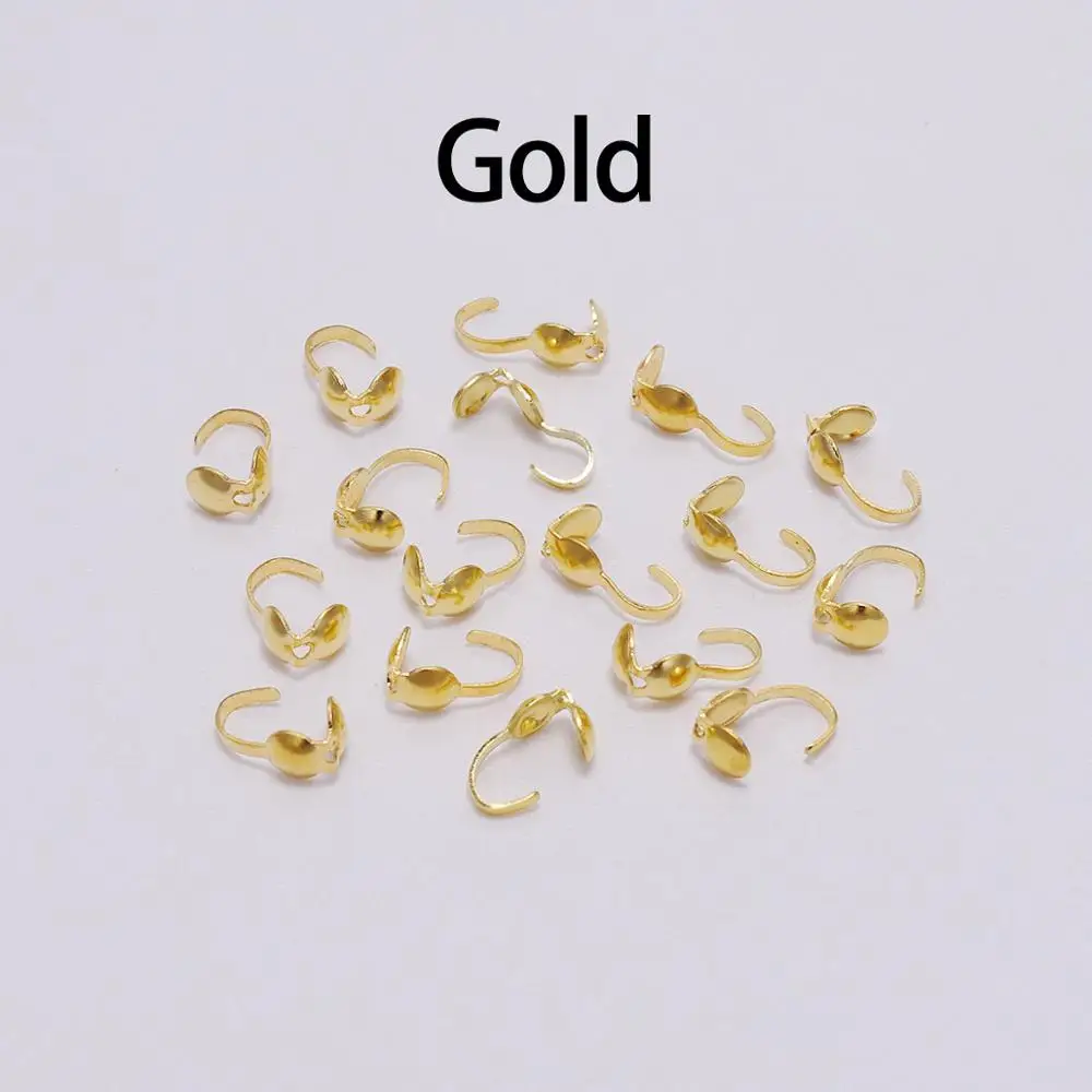 200 шт./лот коннектор для шариковой цепи застежка Концевики бусин соединители