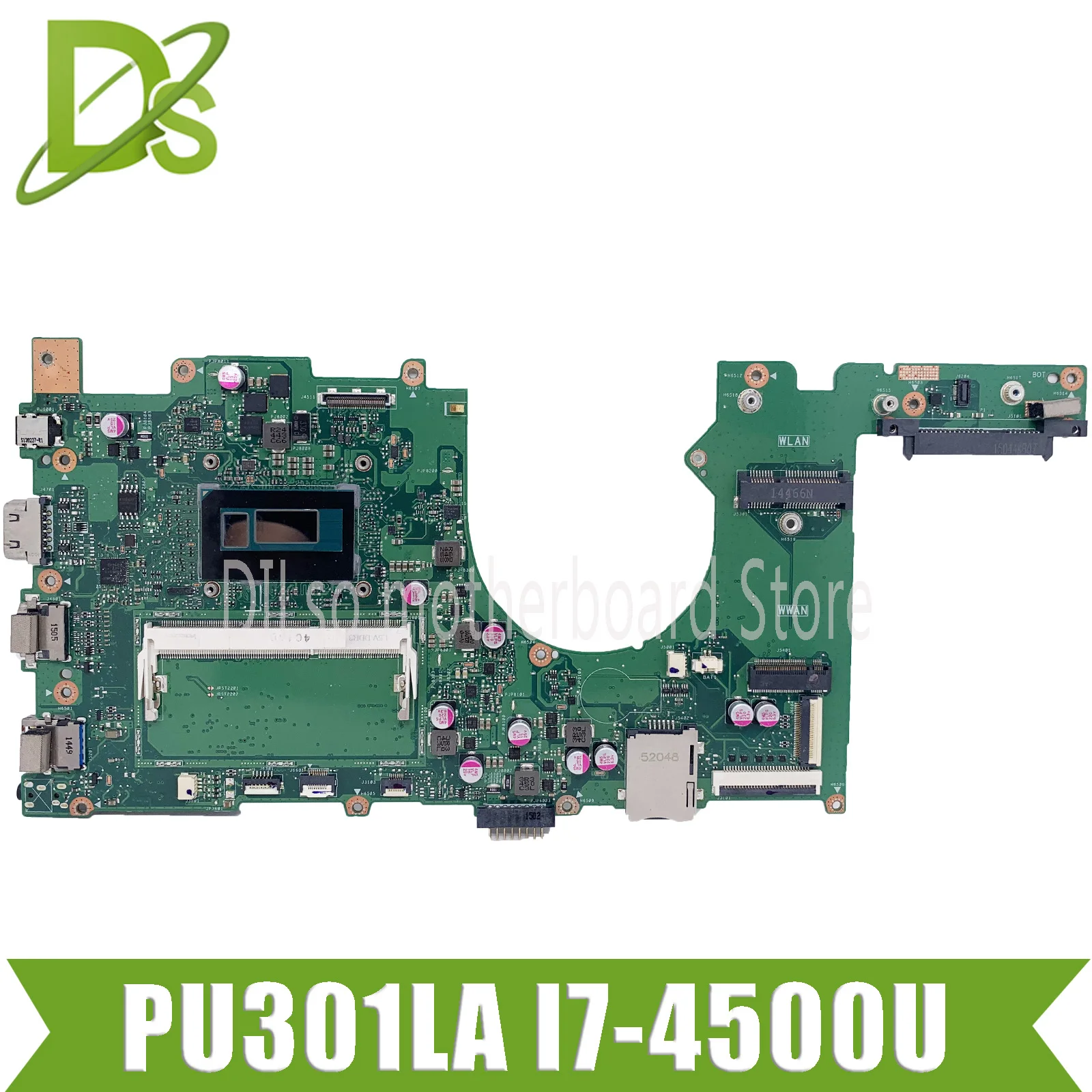 KEFU PU301LA материнская плата для ASUS PU301 ноутбука I7 4500U CPU полностью протестированная