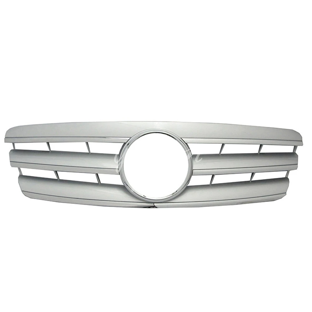 Решетки передние хромированные черные Серебристые для Mercedes Benz W203 C230 C320 C240 AMG 2001-2007