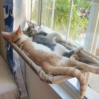 cat hammock cute hanging beds comfortable sunny seat window mount pet product soft pet shelf supplies detachable bearing 20kg