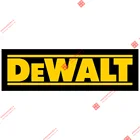 Виниловые наклейки DeWalt, виниловые наклейки для гоночных автомобилей, грузовиков, окон, ящиков, пил, сверл, мотоциклов, ноутбуков, водонепроницаемые
