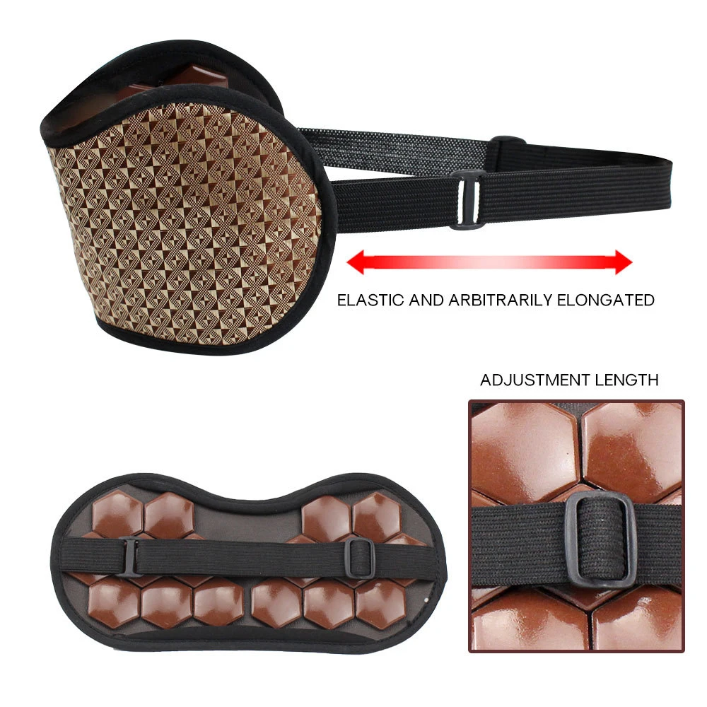 Натуральный турмалиновый массажер для глаз терапевтический Нефритовый камень