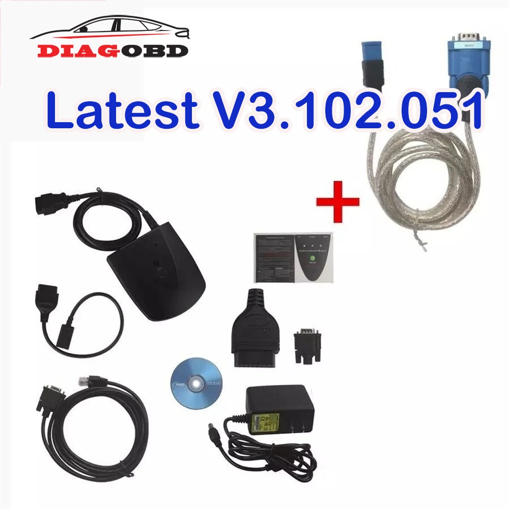 Диагностический сканер V3.102.051 для Honda HDS HIM OBD2 с двойной платой USB1.1 RS232