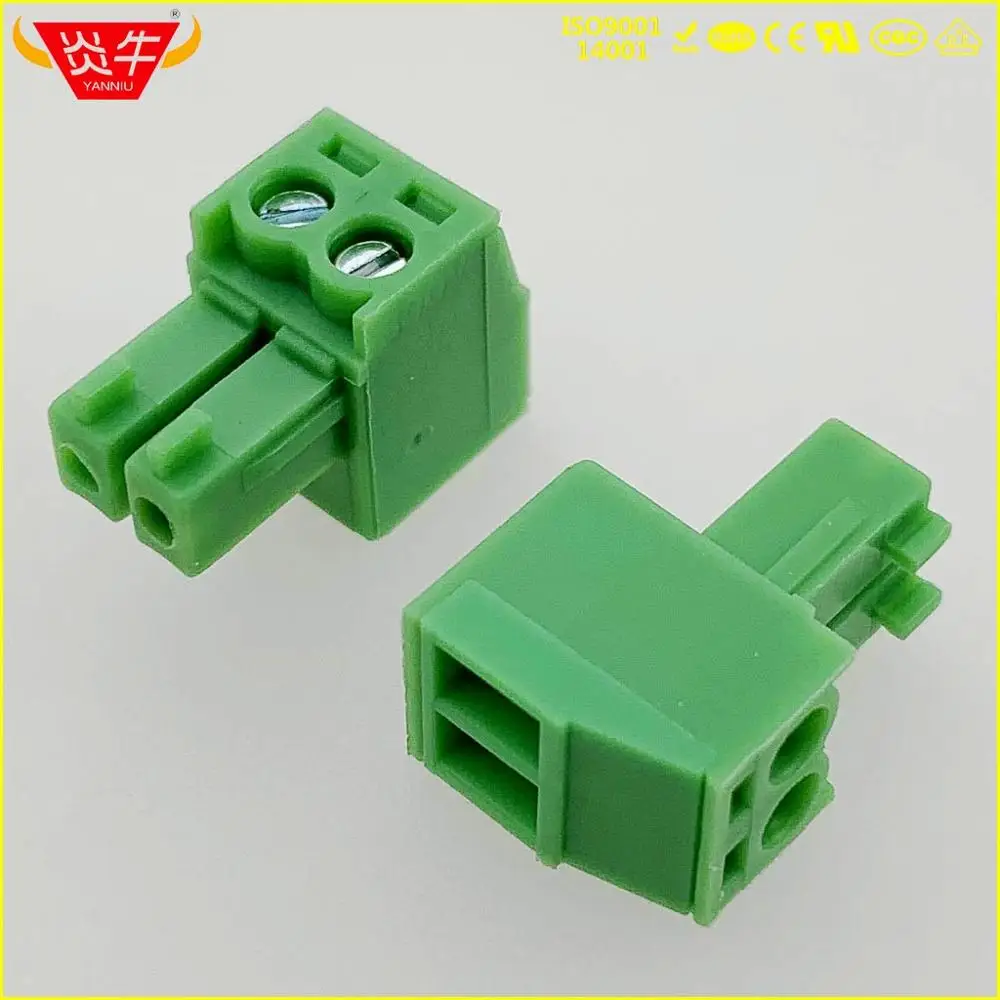 2EDGK-3.5-2P KF2EDGK 3,5 2P~ 12P PCB вставные клеммные блоки 15EDGK 3,5 мм 2PIN~ 12PIN MC 1,5/2-ST-3, 5 1840366 PHOENIX контакт DEGSON KEFA - Цвет: 2EDGK-3.5-2P