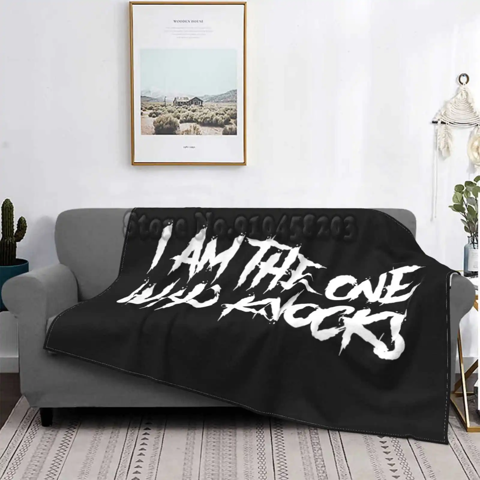 Фланелевое мягкое одеяло с принтом Я тот кто бьет цитатами брошь и Уолтера белого