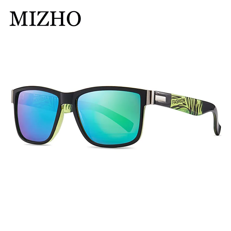 Солнцезащитные очки MIZHO Мужские поляризационные винтажные брендовые солнечные