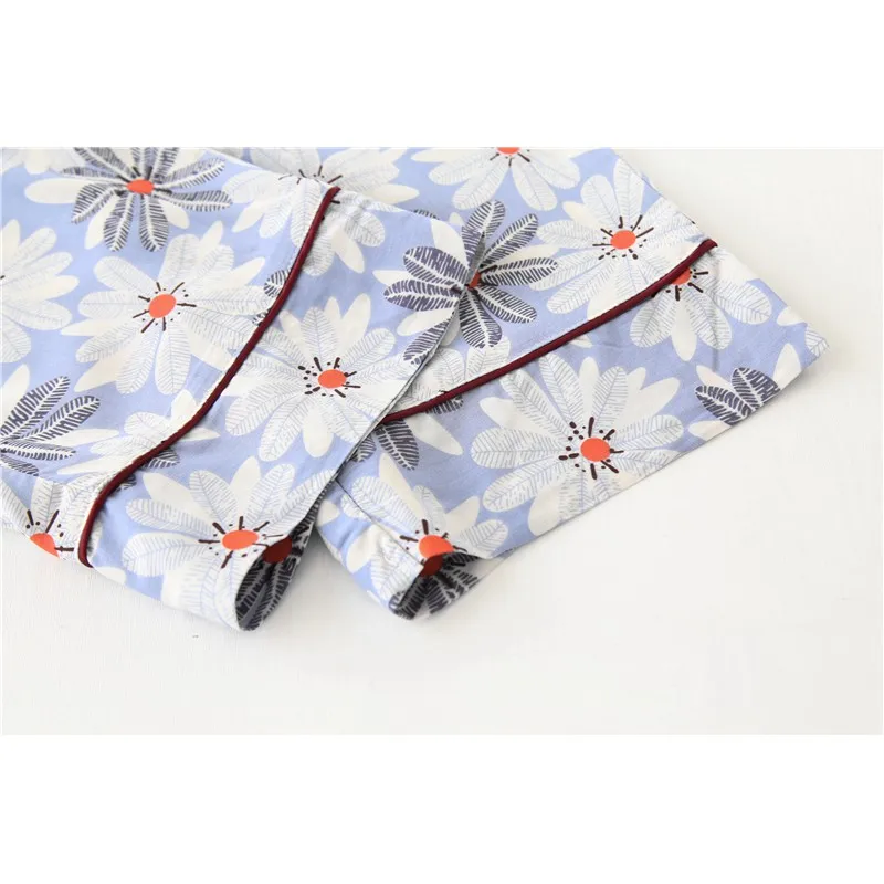 Мужские хлопковые пижамы женские весенние и осенние брюки домашние свободные