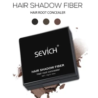 sevich 12g hair line powder compact waterproof dark brown hair shadow powder 3 colors hair concealer powder instantly cover up