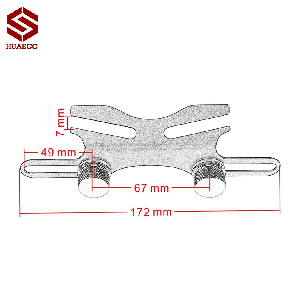 

Universal Motorcycle Rear License Plate Mount Holder for Yamaha Kawasaki Honda Suzuki Ducati