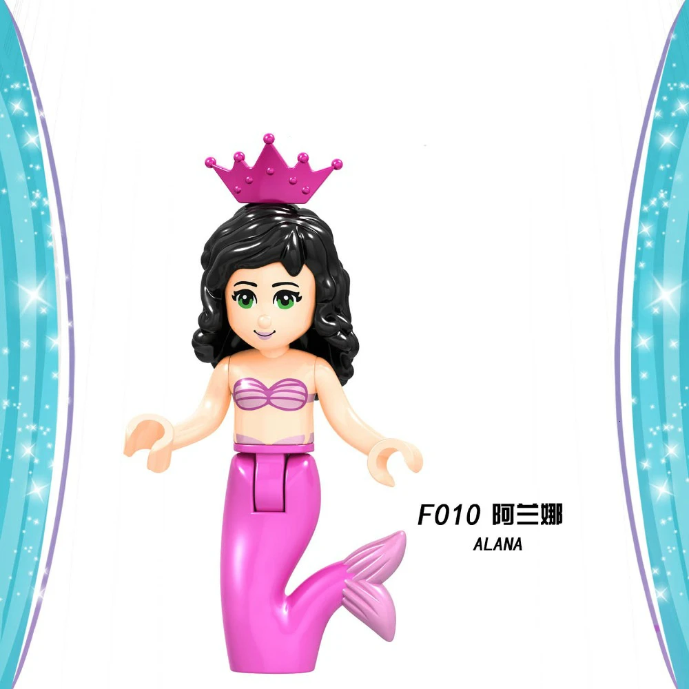 Для принцессы Legoelys друзья Фея для девочек фигурки сказка малефисент Модель