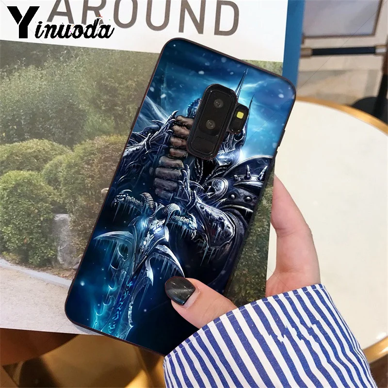 Yinuoda World of Warcraft артасов Сильвана протектор чехол для samsung S9 S9 плюс S10 S6 S6edge S10plus S7 S7edge S8 S8plus
