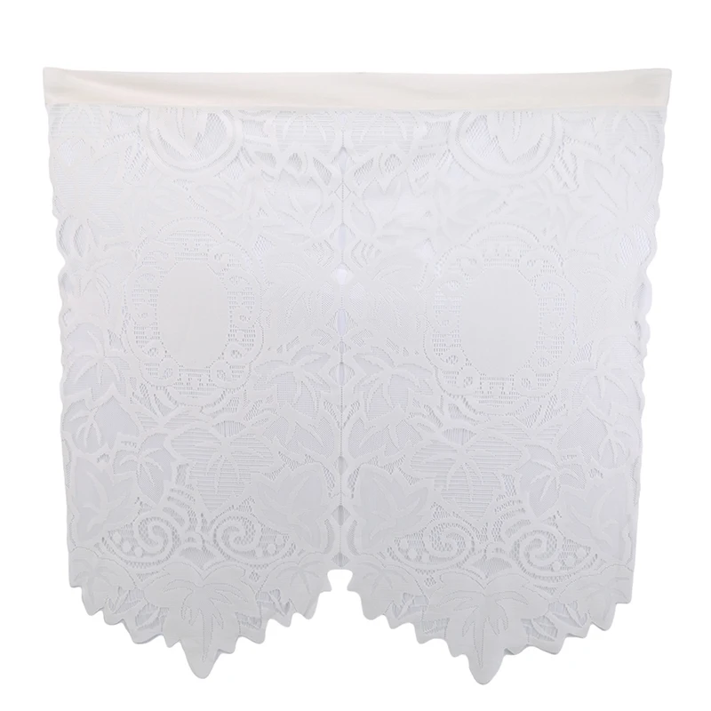 Кружево Шторы s половина Сетчатая занавеска со шнурком для Гостиная Кухня Шкаф