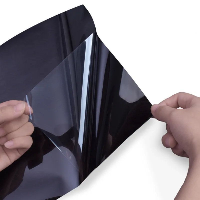 

Black Sunscreen Glass Film Self-Adhesive Vinyl Light-Blocking Decals UV-Prevention Privacy Protection Drop-Shipping Window Cover