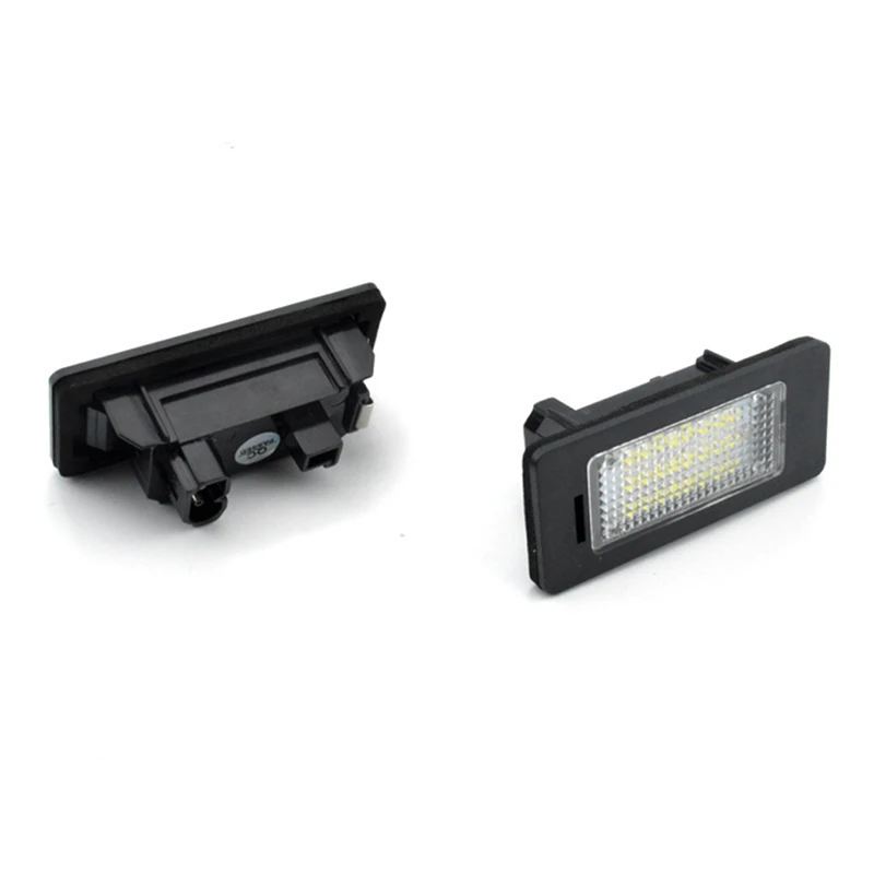 

2 PCS For BMW E39 E60 License Plate Light 6000k White No Error Led E90 E91 E92 E61 E70 E71