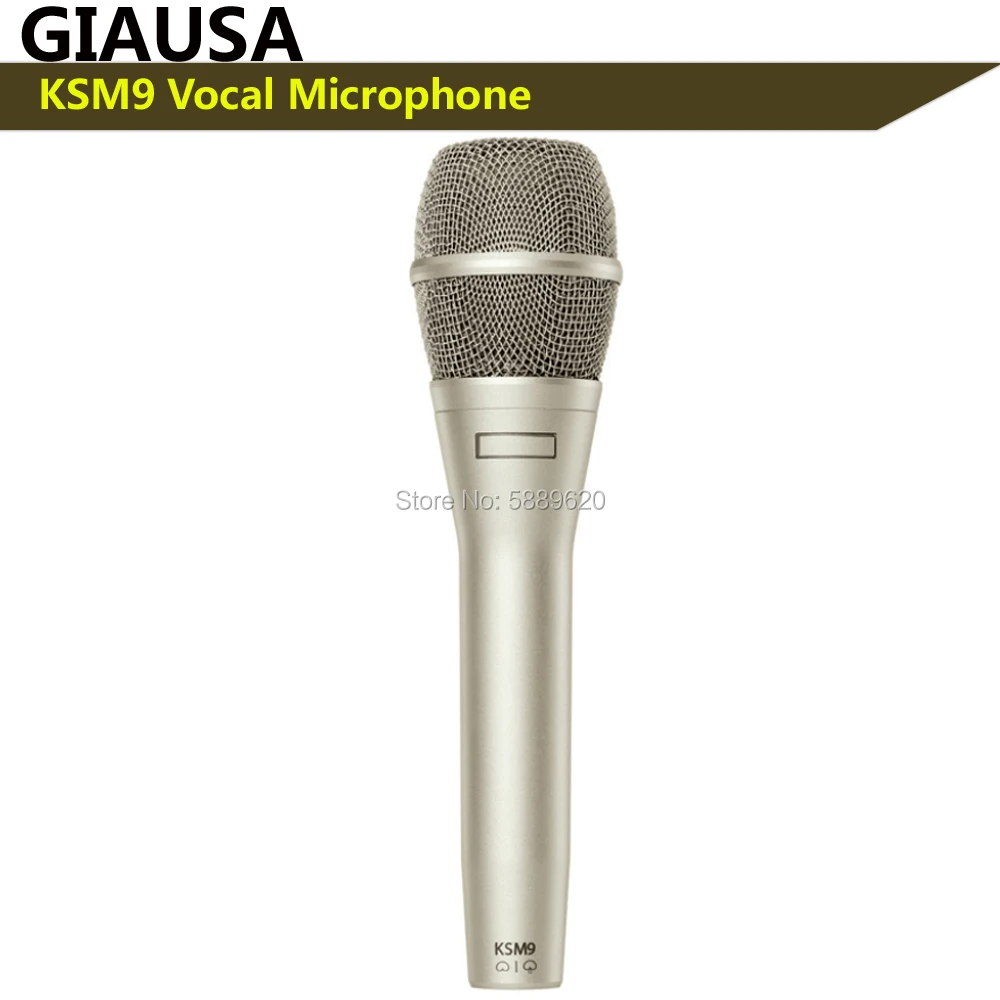 

Free shipping, KSM9 , KSM9HS, KSM9/SL , KSM9/CG wired dynamic cardioid professional vocal microphone , wired vocal microphone