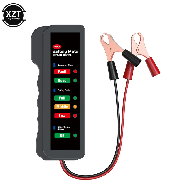 Цифровой анализатор автомобильных аккумуляторов 12 В | Автомобили и мотоциклы