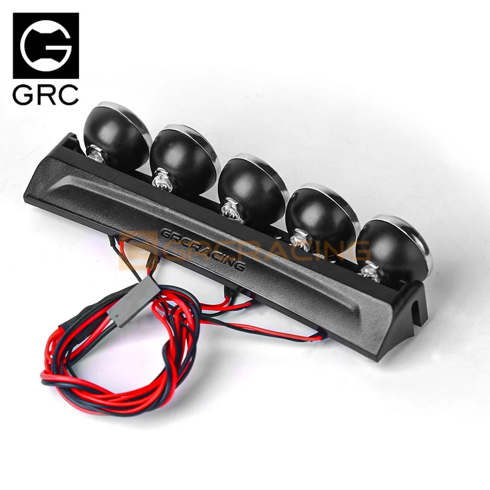 Grc-Foco de techo Traxxas Trx-4 Bronco Chevrolet K5 Axial Scx10iii, reflector de faros G170h-2