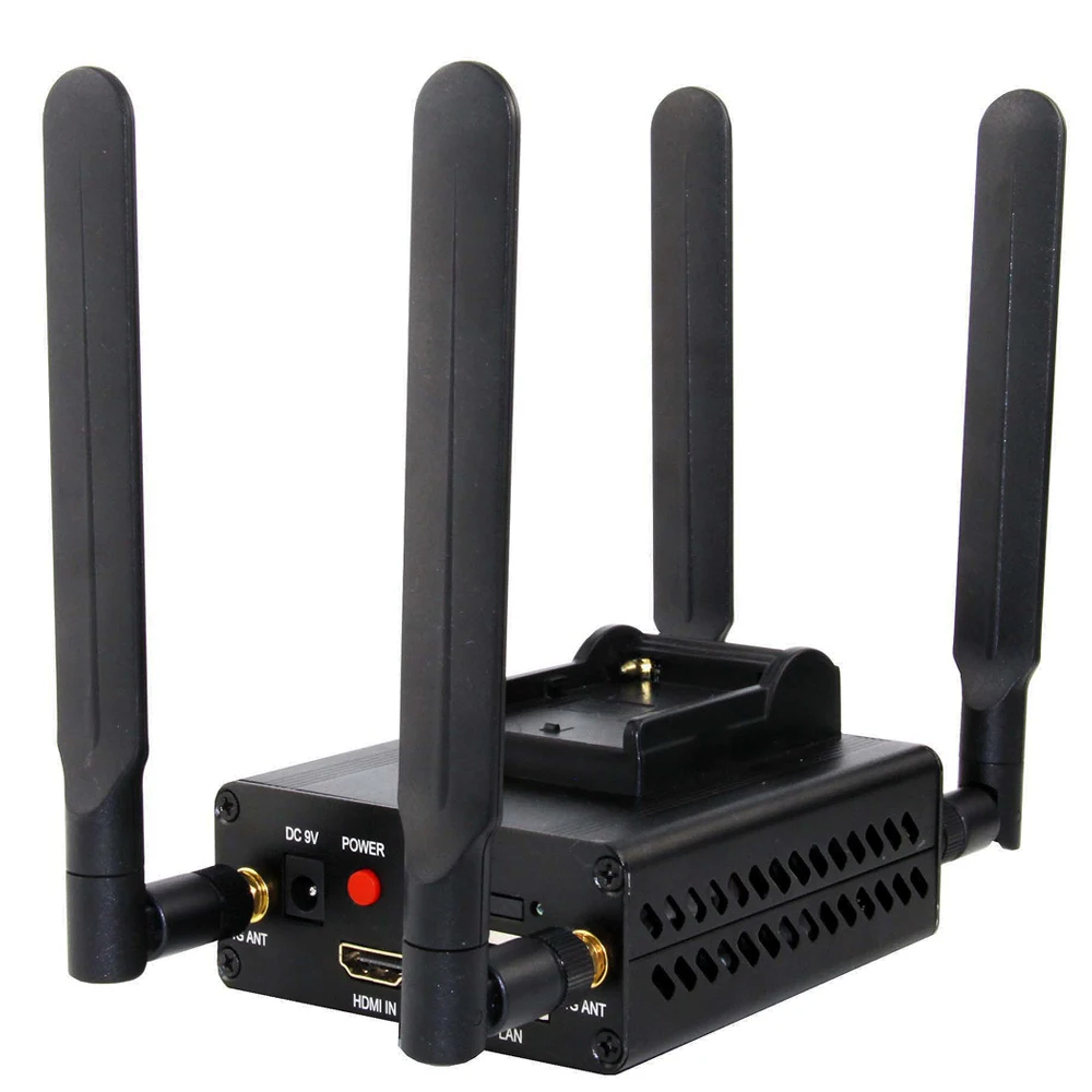 4G LTE 1080P 1080i HDMI к IP видео в реальном времени кодировщик H.264 H.265 потоковый Wi Fi с httpp RTMP