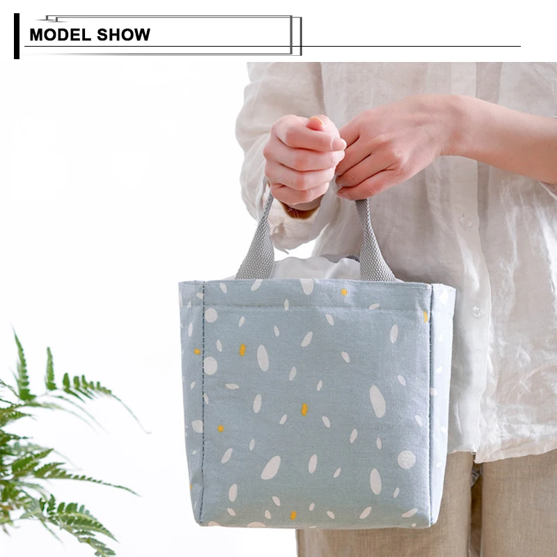 Портативная сумка для ланча изолированный контейнер еды Термосумка пикника