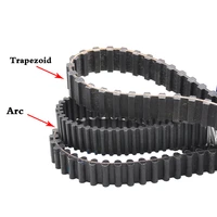 1pcs d5m1225 d5m1500 double side timing belt double sided toothed synchronous belts width 15mm 20mm 25mm
