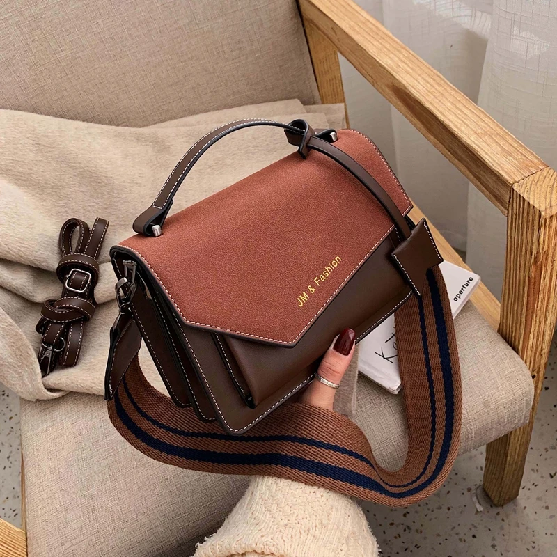 Новые модные замшевые кожаные сумки Pathwork женские через плечо 2020 винтажные