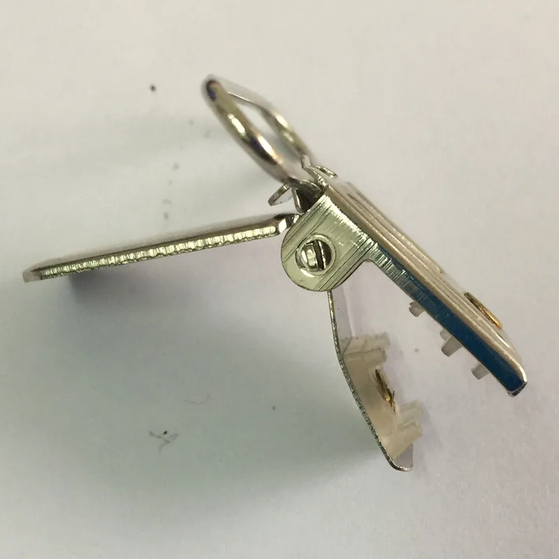 100 шт./лот 3 5 см серебристый металлический прямоугольный зажим для соски подтяжки