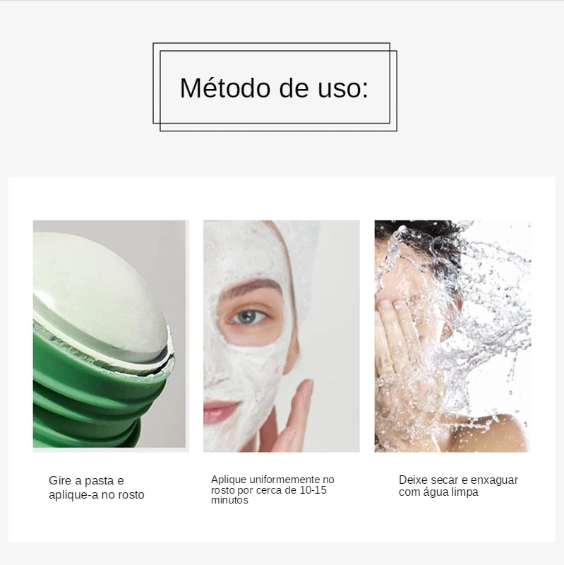 

Green Tea Cleansing Clay Stick Mascara Acne Cleansing Beauty Skin Green Tea Moisturizing Moisturizing Whitening Care Face