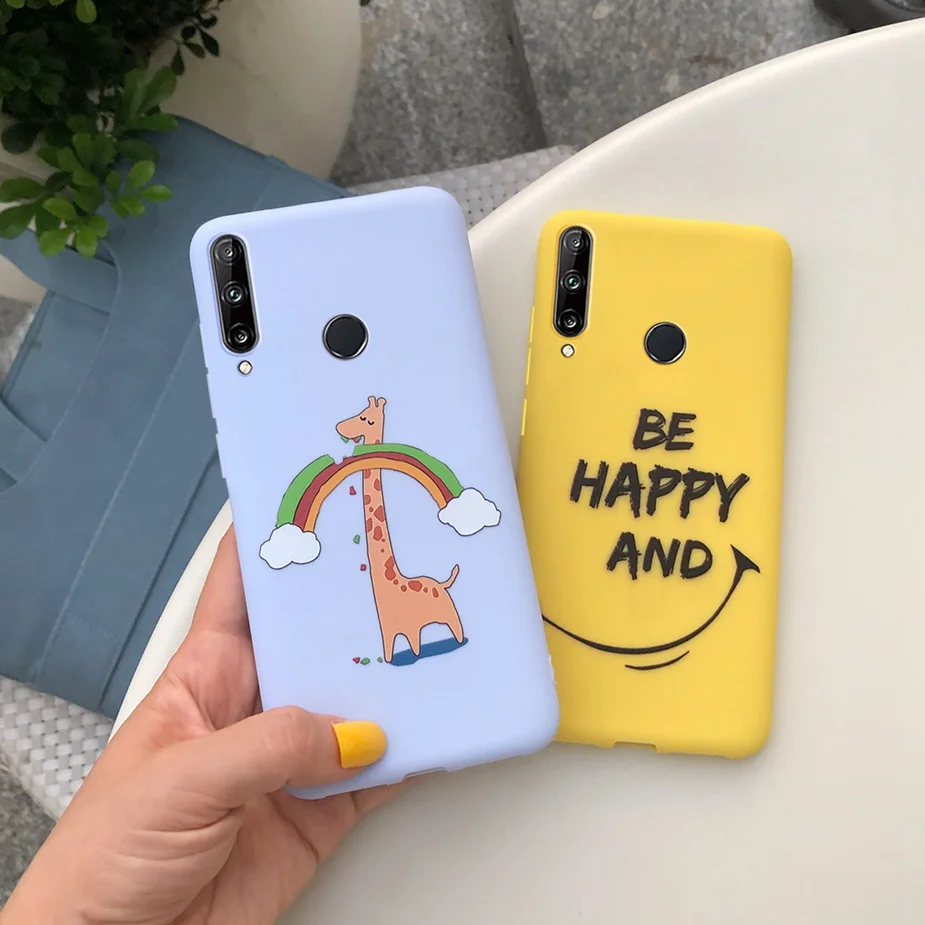 Для Huawei P40 Lite E P30 Pro M30 чехол мягкий тонкий крутой Fundas милый мультяшный для телефона