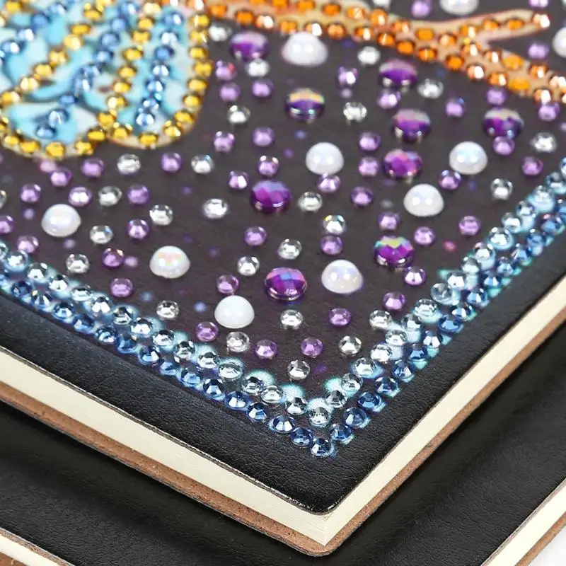 Newst DIY цветок алмаз особенной формы живопись 60 страниц A5 блокнот дневник Книга вышивка наборы Алмазная мозаика домашняя декоративная
