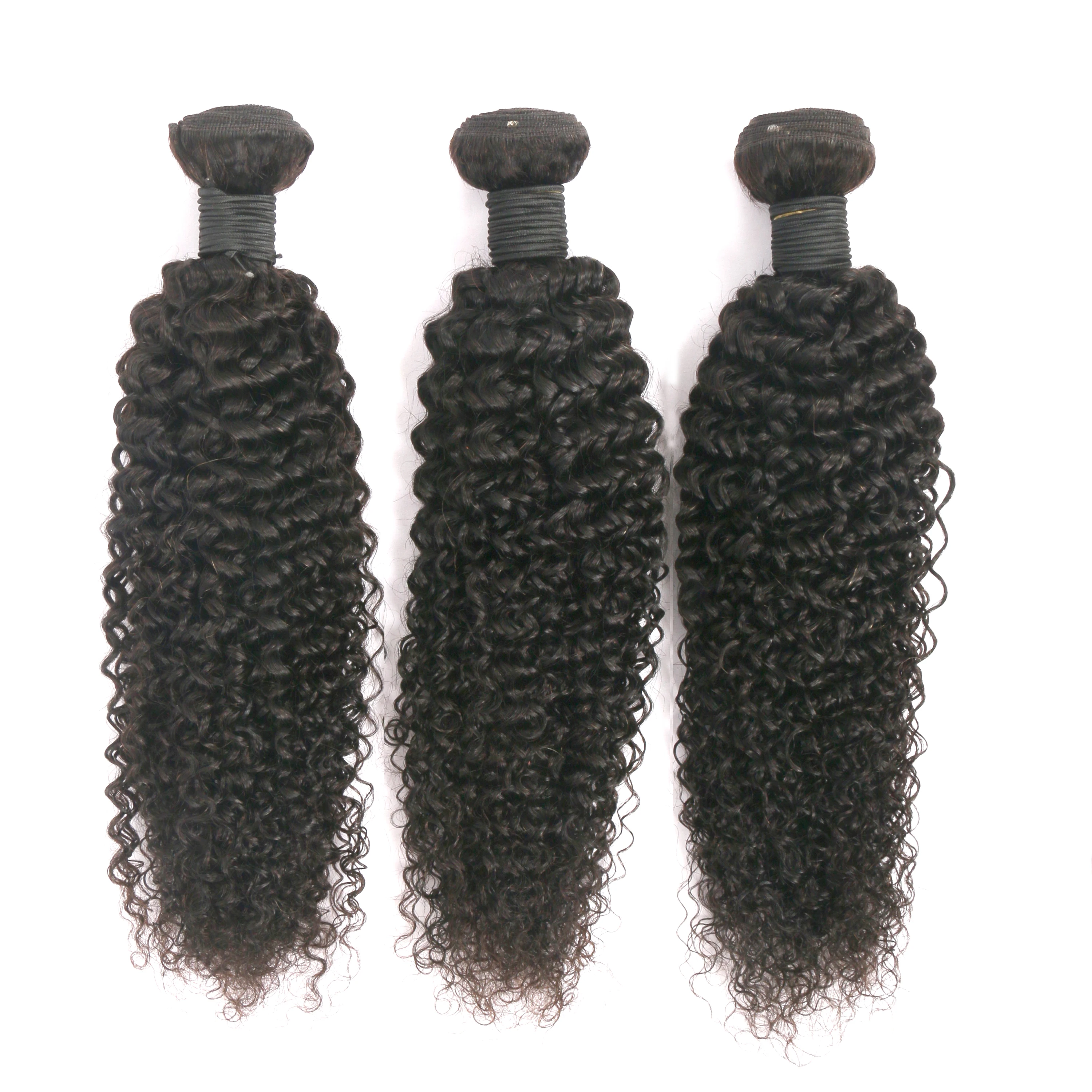 NAFUN Волосы Кудрявые бразильские волосы плетение 3 пучка натуральный цвет 8 30